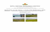 HPCL-MITTAL PIPELINES LIMITEDenvironmentclearance.nic.in/writereaddata/modification/PreviousTOR/... · HPCL-MITTAL PIPELINES LIMITED (A wholly owned Subsidiary of HMEL) Registered