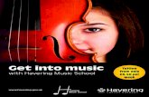 Get into music - Crowlands Primary Schoolcrowlandsprimary.com/docs/HaveringMusicSchool.pdf · Get into music with Havering Music ... Woodwind - ﬂute, oboe, clarinet, saxophone,