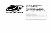 NCAA Women’s Basketball Division I Triple- Doubles …fs.ncaa.org/Docs/stats/w_basketball_RB/2015/triple_double.pdf2 ncaa women's basketball division i triple-doubles history through