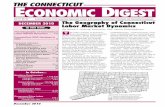 THE CONNECTICUT ECONOMIC DIGEST · The Connecticut Economic Digest is published monthly by the Connecticut ... Newspaper Publishing ... December 2010 THE CONNECTICUT ECONOMIC DIGESTO