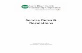 Service Rules and Regulations 062017 - sremc.com Rules and...8 VI. Service Rules and Regulations Section 100: Cooperative and Member Obligations 101 Approval and Cooperative Board’s