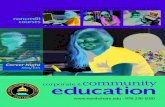 community education - North Shore Community Collegecommunity.northshore.edu/downloads/noncredit-201506.pdf · Career Night May 6th 350217 COV ... Dianne Palter Gill, Ed.D., Dean,