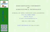 JOMO KENYATTA UNIVERSITY OF AGRICULTURE ... ©3 JJ II J I JDocDocI Back Close JOMO KENYATTA UNIVERSITY OF AGRICULTURE & TECHNOLOGY SCHOOL OF OPEN, DISTANCE AND eLEARNING P.O. Box 62000,