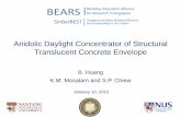 Anidolic Daylight Concentrator of Structural Translucent ...sinberbest.berkeley.edu/sites/default/files/Anilodic+Daylight... · Translucent concrete (TC) can represent an energy efficient