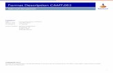 Format Description CAMT - Rabobank · Format Description CAMT.052 Rabo Cash Management 1 Colophon ... (XSD) is used in a schema. By using the schemes, a description can be given to