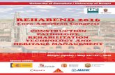 REHABEND 2016 - WordPress.com 2016 construction pathology, rehabilitation technology and heritage management (6th rehabend congress) burgos (spain), …