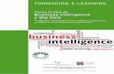 Business Intelligence y Big Data - Iniciativas ... · Formación E-Learning Curso Online de Business Intelligence y Big Data 2 El mercado demanda poder tomar decisiones acertadas