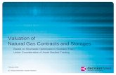 Valuation of Natural Gas Contracts and Storagesdtrees.com/fileadmin/user_upload/Presentations/2014-03...Valuation of Natural Gas Contracts and Storages Based on Stochastic Optimization