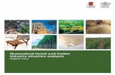 Queensland forest and timber industry situation analysis · create and maintain a positive expanding market for these products in ... Queensland Forest and Timber Industry Situation