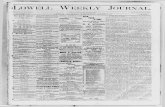 LOWELL WEEKLY JOURNAL. - Lowell Ledger Archivelowellledger.kdl.org/Lowell Weekly Journal/1871/08_August/08-02... · LOWELL WEEKLY JOURNAL. ... i Rees Bros. ••DEALERS in Dry Goods,