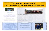 UT MARTIN PERCUSSION Beat, Issue No...school students. Prior to Julie launching Percussion XS, she was the percussion specialist at several high schools in Nashville, Tennessee.