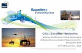 Gilat Satellite Networks - uk-emp.co.uk · SkyEdge II network with Access VSATs Support star, mesh, embedded voice Efficiency bandwidth use 21 ed tion. Confidential and proprietary