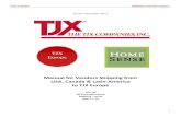 tjx Europe - Tjx Logistics - Login · Merchandise Payable, PO Box 2283 50 Clarendon Road, Watford, Herts WD 17 1 TX United Kingdom APL Logistics ... TJX Europe Supplier Info Request