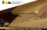 VULCANISING PROCEDURE - International Conveyors · Experience Woven with technology VULCANISING PROCEDURE SOLID WOVEN PVC CONVEYOR BELTING • PVC Covers • Nitrile Covers • Neoprene