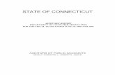 STATE OF CONNECTICUT Protection, Department... · STATE OF CONNECTICUT ... Patrick Duane David G. Foster ... Leonard S. Campbell Joseph B. Castonguay Miriam Clarkson Catherine Conderino