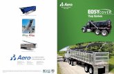 Tarp System - Aero Industries · Easy Cover ® is Aero Industries’ best-selling, most versatile front-to-back dump truck tarp system. It features the strongest spring and arms in