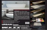 Instant Architectural Drainage - Civil And General · Instant Architectural Drainage URBAN Series Shower Grate ... From the Heelguard wedge wire linear look to the discrete tile insert,