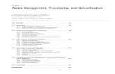 Waste Management, Processing, and Detoxiﬁcationmillenniumassessment.org/documents/document.315.aspx.pdf · Waste Management, Processing, and Detoxiﬁcation ... Waste Management,