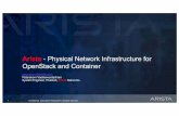 Arista Physical Network Infrastructure for … - Physical Network Infrastructure for ... and networking resources throughout a ... Arista Physical Network Infrastructure for OpenStack