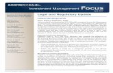 Investment Management Focus€¦ · investment management agreement with a retirement ... The final rule simplifies compliance with the BIC exemption during the ... Clayton’s nomination