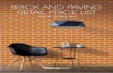 BRICK AND PAVING RETAIL PRICE LIST - bbp.stylebbp.style/PUBLIC/products/brochures/australbricks/AB-Bricks-Pavers... · BRICK AND PAVING RETAIL PRICE LIST Victoria - 1st April 2018.