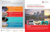 GMO-Summer Programme Brochure-2018-TCHT - … Programme...25th July 2018 *Day trip to Gopeng/Kuala Selangor Full Day (Wednesday) 26th July 2018 Tourism - Lecture 9am to 12noon
