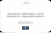 System Models and System Speciﬁcation - DSVbeatrice/IV1300/Lectures/l5_IV... ·  · 2010-02-08System Models and System Speciﬁcation Beatrice Åkerblom ... Library Class Hierarchy
