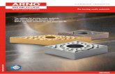 CARBIDE INSERTS - Home - ARNO USA · Recommended cutting data Carbide inserts The recommended cutting data are only approximate values. ... High alloyed tool steel and cast steel