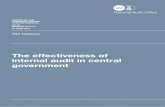 The effectiveness of internal audit in central … effectiveness of internal audit in central government REPORT BY THE COMPTROLLER AND AUDITOR GENERAL HC 23 SESSION 2012 …