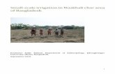 Small-scale irrigation in Noakhali char area of Bangladesh · Small-scale irrigation in Noakhali char area of Bangladesh ... Ishtiak Hossain, Masud Rana and Noor Hossain for their