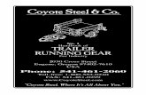 Coyote Steel & Co.€¦ ·  · 2010-11-11HOT ROLLED STEEL BARS REINFORCING STEEL STRUCTURAL SHAPES STEEL SHEET ... Good luck! The COYOTE Steel People Table of Contents) & Index —Next