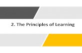 2. The Principles of Learning - discoversoaring.com.au · PRINCIPLES OF LEARNING From Horne and Pine (1990) • The principles of learning provide additional insight into what makes