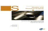 Sustainable Prevention and Work Environment Studies and ... · Studies and Research Projects ... This pedagogical research project would not have ... thorough understanding of OHS
