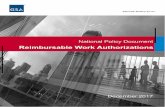Reimbursable Work Authorization National Policy Document (Version … 10002A RWA National... · Reimbursable Work Authorization National Policy Document ... Authorization National