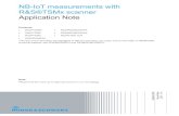 NB-IoT measurements with R&S®TSMx scanner … · higher than for legacy LTE. To improve the link budget for indoor applications, ... Introduction V1.0 Rohde & Schwarz R&S®TSMx scanner