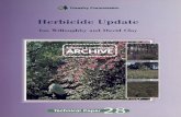 Forestry Commission Technical Paper: Herbicide updateFILE/fctp028.pdffarm woodlands and short rotation coppice (Willoughby and Clay, 1996) updates the recommendations for new planting