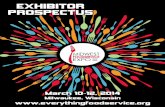 Exhibitor ProsPEctus - Wisconsin Restaurant Association · Bi-State Point of Sale Solutions ... Red Wing Software Reinhart FoodService Renaissance Farm Repeat Rewards ... Sysco Food