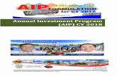 Annual Investment Program (AIP) CY 2018 - Jagna, Boholjagna.gov.ph/wp-content/uploads/2017/06/Draft-AIP-2018.pdf · ANNUAL INVESTMENT PROGRAM (AIP) FOR CY 2018 Page 1 Annual Investment