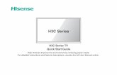 H3C Series - Hisense USA PDF of the Hisense H3C Series TV User Manual from the Hisense ... Remote Control ... Program Your Universal Cable or Satellite Remote Control to Operate Your