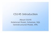 CS145 Introduction - The Stanford University InfoLabinfolab.stanford.edu/~ullman/fcdb/aut07/slides/intro.pdfHomework in CS145 is not a “mini-test.” You try as many times as you