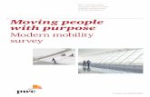 Moving people with purpose - Society for Human … Moving people with purpose Introduction Rethinking mobility Welcome to Moving people with purpose: Modern mobility survey 2014. Businesses