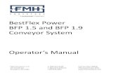 BestFlex Power BFP 1.5 and BFP 1.9 Conveyor System · The BestFlex Power Conveyor is virtually maintenance free. We do recommend that you