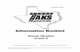 8 Social Studies Info Book - metromomsevents.com · INTRODUCTION The Texas Assessment of Knowledge and Skills (TAKS) is a completely reconceived testing program. It assesses more