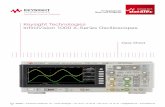 Datenblatt | Keysight Technologies InfiniiVision 1000 X ... · Integrated digital voltmeter Free with product ... and an oscilloscope fundamentals ... signals for users to gain expertise