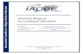 Annual Report – Accredited Member Collegiatemsmary.edu/School_of_business/docs/IACBE Annual Report 2013-14.pdf · IACBE Annual Report: 2013-14 Page 1 ... Berendt, E. 2013 PhD Economics