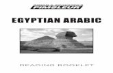 SIMON & SCHUSTER’S PIMSLEUR lesson 1 Egyptian arabic the arabic alphabet The Arabic writing system is easy to learn and master because the Arabic alphabet has a high correspondence