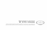Operator’s manual K 970 Chain - Northern Tool · Operator’s manual Please read the operator’s manual carefully and make sure you understand the instructions before using the