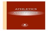 ATHLETICS athlÉtIsme - Commonwealth Games Canada · devront prouver leur niveau de préparation en septem-u Athletics ... Athletics is sport stripped to its barest ... Running events