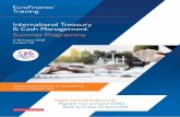 INTERNATIONAL TREASURY & CASH MANAGEMENT - … ·  · 2018-02-09The essential elements of international treasury management ... a primer • Potential ... • Supplier onboarding