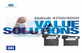 bizhub 4750/4050 - zone-3.ca faxing. PageScope power for ... PageScope Enterprise Suite version 3 provides centralized device ... (SMB) / Scan to E-Mail / Scan to WebDAV / Scan to